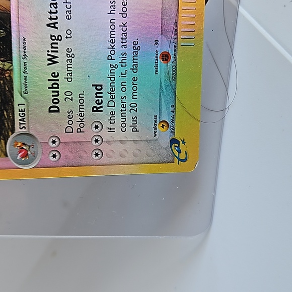 POKEMON ~Reverse Holo Fearow #37/100 Uncommon - Picture 4 of 9